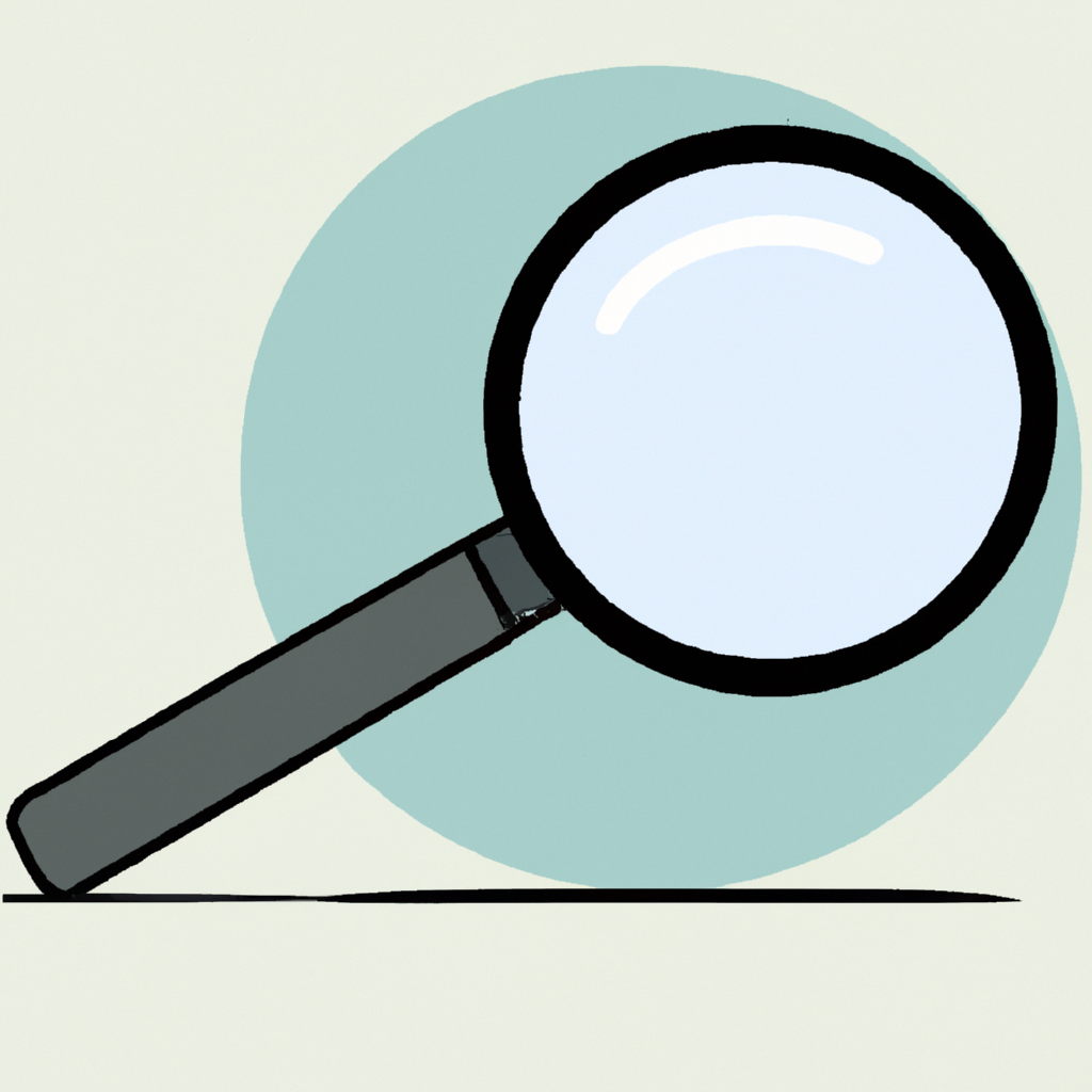 Ilustración de lupa sin resultados